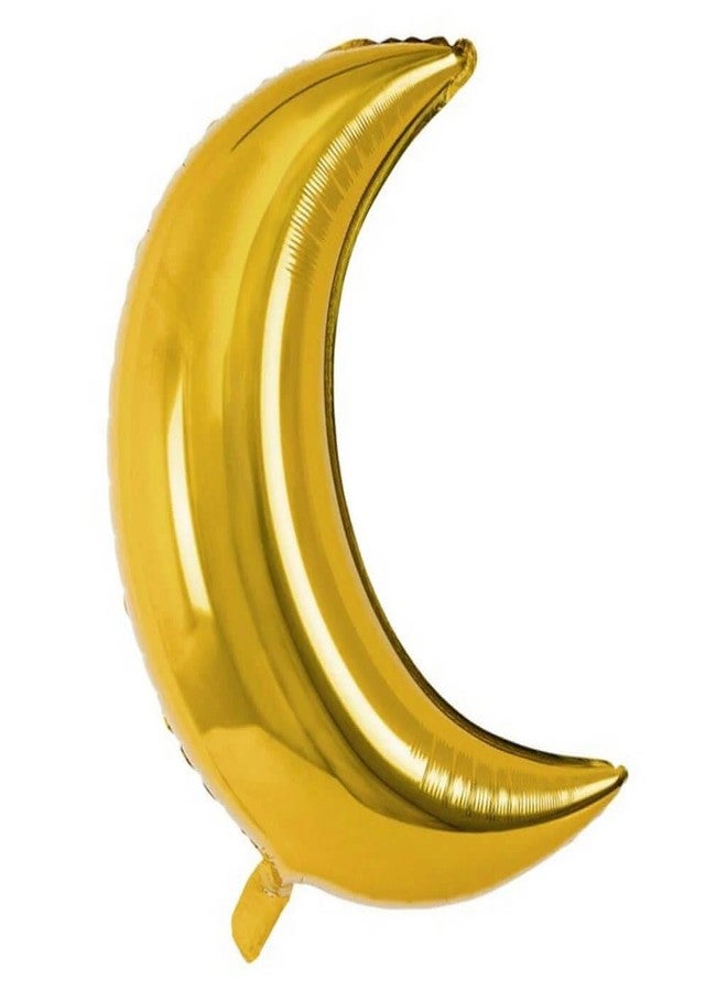 SOI Moon Star Balloons For Decoration | Balloons For Decoration | Moon Foil Balloons For Decoration | Party Balloons For Decoration (Moon Decoration Items) - Image 2